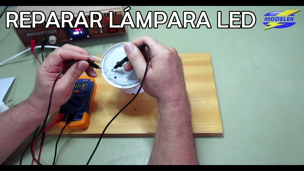 Reparar Lámpara Led Youtube