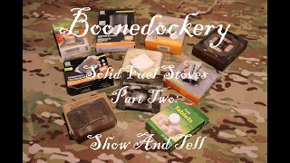 Boonedockery: Solid Fuel Stoves Part Two Show and Tell