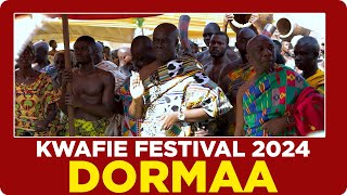 Dormaa Kwafie festival 2024 : Biggest festival in Bono region by Osagyefo Oseadeyo Agyemang Badu II