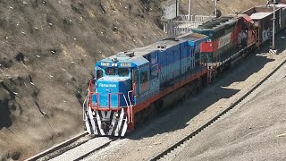 FXE 3703 (Super 7) y FXE 3116 Saliendo de Patios de Guadalajara