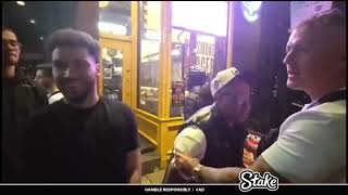 Fousey \u0026 Adin Ross get PRESSED by a random in Toronto claiming he runs the city.. 😳