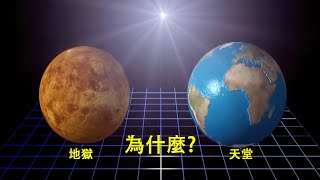 都在宜居帶，為什麼地球是天堂？金星是地獄？