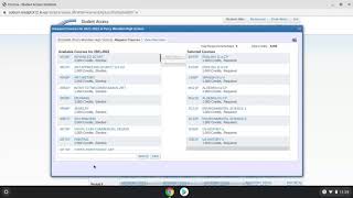 How do I enter my classes in Skyward?
