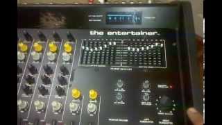 EV TAPCO / 100M STEREO POWERED MIXER THE ENTERTAINER