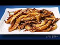 孜然杏鲍菇 stir fried king oyster mushrooms with cumin powder