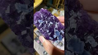 Find a Purple Fluorite in stock #crystals #gems