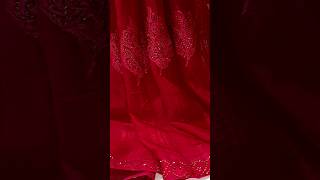 Chiffon saree fancy design