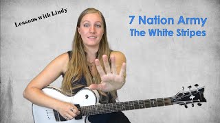 7 Nation Army - The White Stripes | Easy Electric Guitar Tutorial