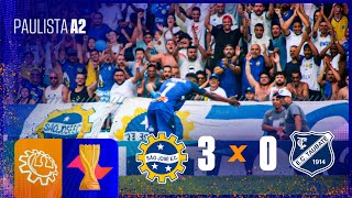 SÃO JOSÉ 3x0 Taubaté | Melhores Momentos | 2º Rodada - Paulista A2 | Clássico do Vale