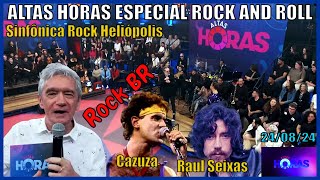 Altas Horas Especial Rock and roll com Serginho e 11 convidados cantam Raul, Cazuza, etc - 24/08/24.