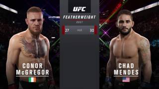 EA SPORTS™ UFC® 2 Конор МакГрегор vs Чед Мендес