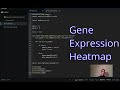 Gene Expression Heatmap with Python