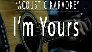 I'm yours - Jason Mraz (Acoustic karaoke)