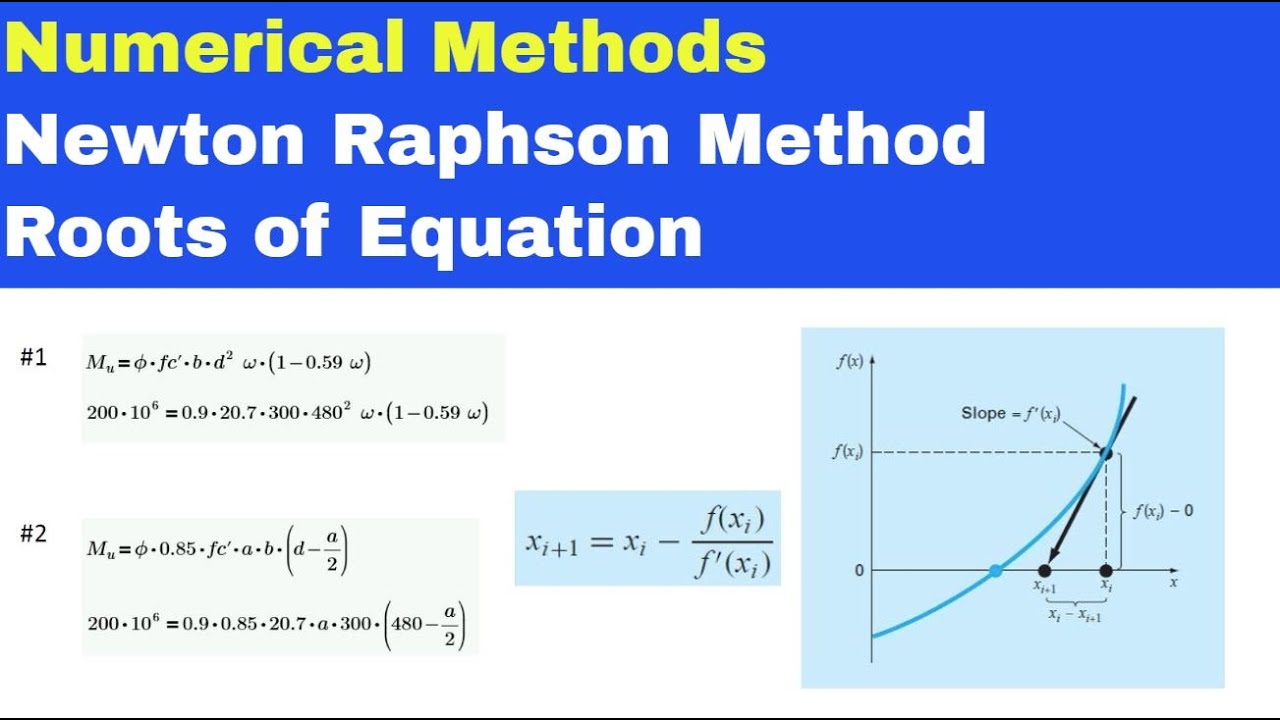 Numerical Analysis Newton S Method At Anthony Griggs Blog
