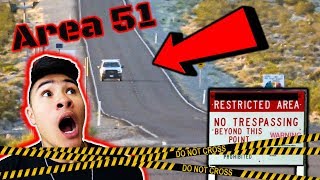 Storming AREA 51 EARLY... CHASED OUT!