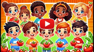 Ahaa Tamatar Bare Mazedaar 🍅 | Poem for Kids | Cartoon