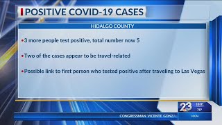 Three more positive Hidalgo County cases of COVID-19