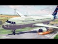 Emergency Landings ON THE ROAD - Lost Control ! Airplane Crashes ! Besiege plane crash