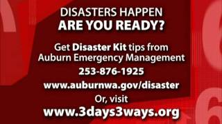 Disasters Happen - Are You Ready?