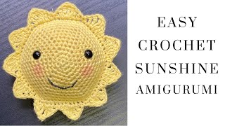 Easy Crochet Sunshine Amigurumi