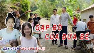 BẤT NGỜ "TÂN KHỜ" gặp "SINH KHỜ" dạy cách nuôi con vô tình gặp  bố của đứa bé