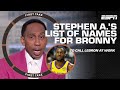 'CALL HIM HIS NAME?!' First Take debates what Bronny should call LeBron at work! 😂