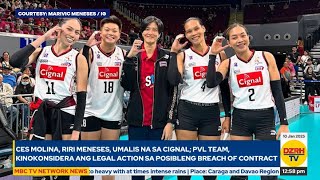 Ces Molina, Riri Meneses, umalis na sa Cignal; PVL Team, kinokonsidera ang legal action