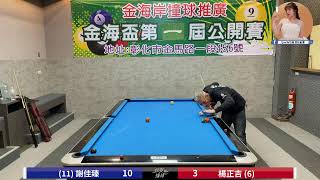 金海盃第一屆公開賽 (Golden shore 9-ball open)