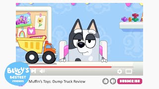 Muffin's Dump Truck Review ⭐️ | Muffin Unboxing Full Minisode | Bluey's Bestest Friends