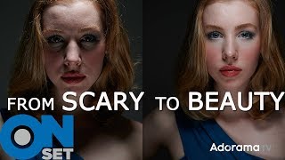 From Scary to Beauty, Lighting Portrait Photography: OnSet ep. 249