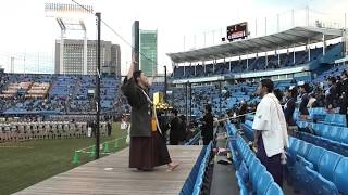 2019関大野球応援【試合後校歌学歌エール交換】【対慶応大】 決勝戦　第50回記念明治神宮野球大会