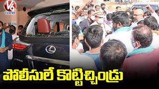 ఎంపీ అర్వింద్  పై దాడి ! | BJP MP Dharmapuri Arvind  | V6 News