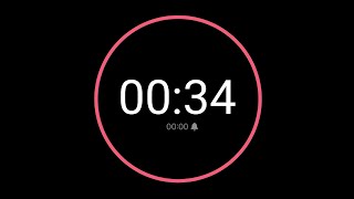 34 Second Countdown Timer / iPhone Timer Style