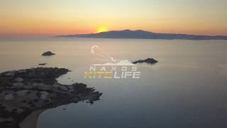 Naxos kitelife kitesurfing school and kite center: Mikri Vigla kite spot, Naxos island, Greece