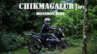 EP1 | Bangalore to Chikmagalur | Best Monsoon Ride | Western Ghats | KTM Adventure | Benelli | RR310