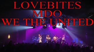 Lovebites MDO and We the United live at The Garage. 4K