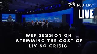 DAVOS LIVE: World Economic Forum session on 'Stemming the Cost of Living Crisis'