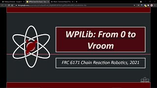 WPILib: From 0 To Vroom