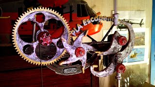 脱進機ディスプレイ（Escapement）3Dプリンターで作成