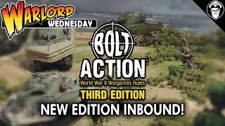 Bolt Action 3rd Edition Announced! What We Know So Far!