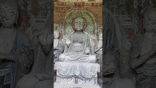 甘肅天水麥積山石窟，隋唐時代建造的005窟。Maijishan Grottoes in Tianshui, Gansu, Cave 005 built during Sui and Tang Dyns