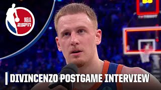 Donte DiVincenzo happy after Knicks’ win following long road trip | NBA on ESPN