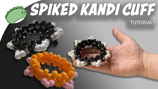 Spiked Kandi Cuff Tutorial!