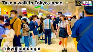 4K 60fps HDR// Take a walk in Tokyo, Japan,Tokyo Station Ichibangai→Grand Tokyo→Tokyo Yaesu area