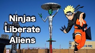 Ninjas Storming Area 51?