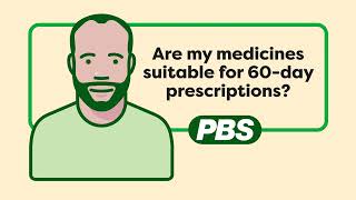Are my medicines suitable for 60-day prescriptions? (Animation)