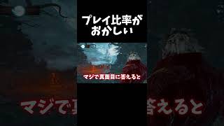 キラーとサバイバーのプレイ比率がおかしい人【Dead by Daylight/デッドバイデイライト】 #shorts