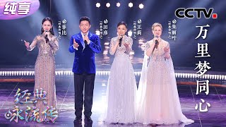 【纯享】音乐无国界！田彦、王莉、菲比、朱丽叶《万里梦同心》​​​四重唱让中外友谊之花绽放 | CCTV「经典咏流传·正青春」