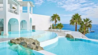 Grecotel Mykonos Blu (Greece), a gorgeous 5-star beach resort | Full tour