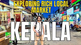 North Indian explores the CHALAI MARKET in TRIVANDRUM | Local Market Of Kerala | Rich Local Market